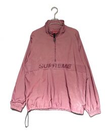 SUPREME（シュプリーム）の古着「Reflective Half Zip Pullover」｜ピンク