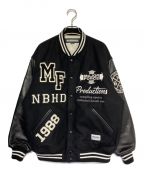 NEIGHBORHOOD×MAJOR FORCEネイバーフッド×メジャーフォース）の古着「STADIUM JACKET」｜ブラック