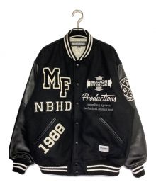 NEIGHBORHOOD×MAJOR FORCE（ネイバーフッド×メジャーフォース）の古着「STADIUM JACKET」｜ブラック