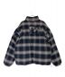 SUPREME (シュプリーム) Flannel Reversible Puffer Jacket ブラック サイズ:L：57000円