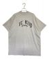 BALENCIAGA（バレンシアガ）の古着「BE KINDプリントダメージ加工Tシャツ」｜グレー