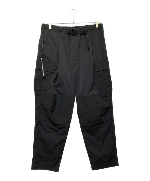 H.I.P. by SOLIDO（エイチアイピーバイソリード）H.I.P. by SOLIDO (エイチアイピーバイソリード) LUX NYLON TWILLRELAX FIT CARGO PANTS ブラック サイズ:SIZE4の古着・服飾アイテム