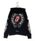 CHROME HEARTS (クロムハーツ) THE ROLLING STONES (ザ ローリングストーンズ) パーカー ブラック サイズ:L：100000円