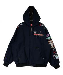 SUPREME×葵産業（シュプリーム×アオイサンギョウ）の古着「AOI Hooded Work Jacket」｜ブラック