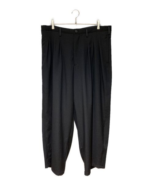 Y's for men（ワイズフォーメン）Y's for men (ワイズフォーメン) WOOL GABARDINE SUSPENDER PANTS（ウールギャバジンサスペンダーパンツ） ブラック サイズ:2の古着・服飾アイテム