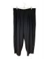 Y's for men（ワイズフォーメン）の古着「WOOL GABARDINE SUSPENDER PANTS（ウールギャバジンサスペンダーパンツ）」｜ブラック