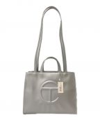 TELFARテルファー）の古着「Medium Silver Shopping Bag」｜シルバー