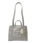 Telfar（テルファー）の古着「Medium Silver Shopping Bag」｜シルバー