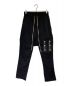 DRKSHDW（ダークシャドウ）の古着「drawstring pants」｜ブラック