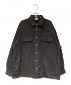 Diorディオール）の古着「24SS OVERSIZED SHIRT JACKET(オーバーサイズドシャツジャケット)」｜ブラック