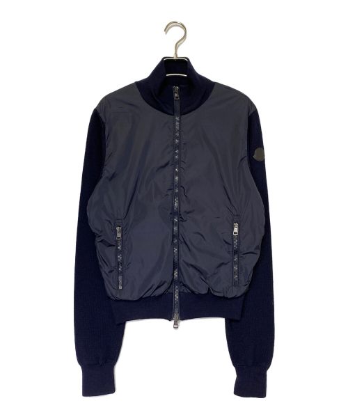 MONCLER（モンクレール）MONCLER (モンクレール) MAGLIONE TRICOT CARDIGAN ネイビー サイズ:Mの古着・服飾アイテム