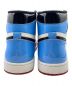 中古・古着 NIKE (ナイキ) Air Jordan 1 High OG ホワイト×レッド×ブルー サイズ:27.5cm(US9.5)：32000円