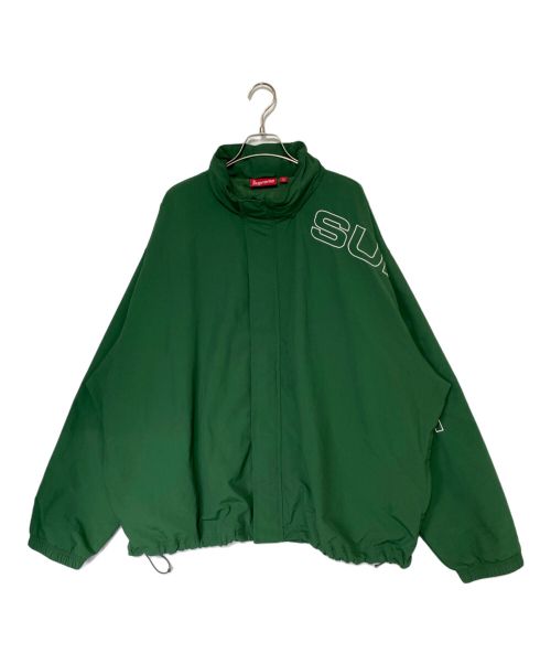 SUPREME（シュプリーム）SUPREME (シュプリーム) Spellout Embroidered Track Jacket グリーン サイズ:XXLの古着・服飾アイテム