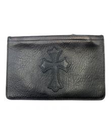 CHROME HEARTS（クロムハーツ）の古着「クロスパッチ ジッパーチェンジパース」｜ブラック