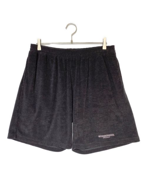 NEIGHBORHOOD（ネイバーフッド）NEIGHBORHOOD (ネイバーフッド) PILE SHORT PANTS ブラック サイズ:Lの古着・服飾アイテム