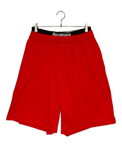 BALENCIAGA（バレンシアガ）BALENCIAGA (バレンシアガ) Swim shorts レッド サイズ:Lの古着・服飾アイテム