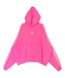 BALENCIAGA×adidas（バレンシアガ×アディダス）の古着「Hoodie Large Fit」｜ピンク