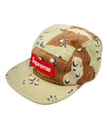 SUPREME（シュプリーム）の古着「Washed Chino Twill Camp Cap」｜ベージュ