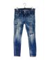 DSQUARED2（ディースクエアード）の古着「Super Twinky Jean」｜インディゴ