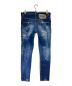 DSQUARED2 (ディースクエアード) Super Twinky Jean インディゴ サイズ:48：20000円