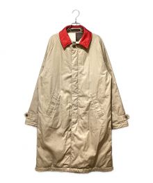 UNDERCOVER×FRAGMENT DESIGN（アンダーカバー×フラグメントデザイン）の古着「23AW patted stiff collar coat（パテッドステンカラーコート）」｜カーキ