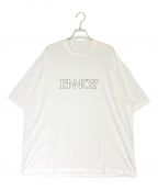 ENNOYエンノイ）の古着「Electric Logo EMB T-Shirt」｜ホワイト