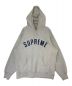 SUPREME（シュプリーム）の古着「Pearl Logo Hooded Sweatshirt」｜ライトグレー