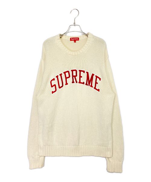 SUPREME（シュプリーム）SUPREME (シュプリーム) Tackle Twill Sweater ホワイト サイズ:Mの古着・服飾アイテム