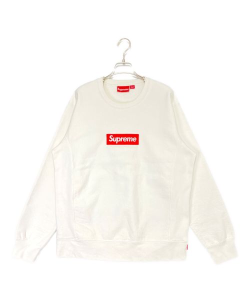 SUPREME（シュプリーム）SUPREME (シュプリーム) Box Logo Crewneck ホワイト サイズ:Lの古着・服飾アイテム