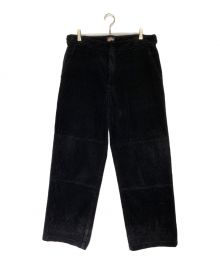 SUPREME×Dickies（シュプリーム×ディッキーズ）の古着「Double Knee Corduroy Work Pant」｜ブラック