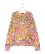 SUPREMEシュプリーム）の古着「Printed Floral Angora Sweater」｜マルチカラー