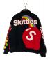 SUPREME (シュプリーム) Skittles (スキットルズ) Varsity Jacket（バーシティジャケット） ブラック サイズ:M：65000円