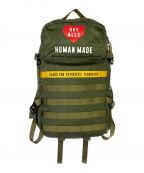 HUMAN MADEヒューマンメイド）の古着「Military Back Pack」｜オリーブ