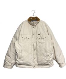 SUPREME×Schott（シュプリーム×ショット）の古着「Canvas Down Trucker Jacket」｜アイボリー