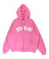 SUPREME（シュプリーム）の古着「Arc Thermal Lined Zip Up Hooded Sweatshirt」｜ピンク