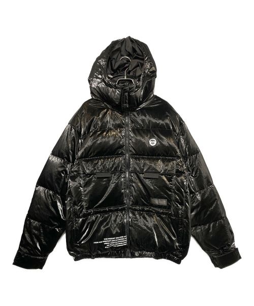 Aape BY A BATHING APE（エーエイプ バイ アベイシングエイプ）Aape BY A BATHING APE (エーエイプ バイ アベイシングエイプ) ダウンジャケット ブラック サイズ:Lの古着・服飾アイテム