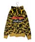 A BATHING APE (アベイシングエイプ) FISH FULL ZIP HOODIE カーキ サイズ:L：28000円