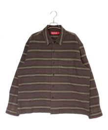 SUPREME（シュプリーム）の古着「Woven Stripe Shirt」｜ブラウン