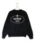 SUPREME (シュプリーム) Crest Crewneck ブラック サイズ:S：35000円