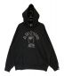 A BATHING APE（アベイシングエイプ）の古着「Rhinestone College Pullover Hoodie」｜ブラック