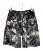 SUPREMEシュプリーム）の古着「Faux Fur Short」｜ブラック×ピンク