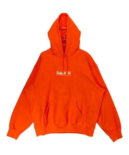 SUPREME（シュプリーム）SUPREME (シュプリーム) Box Logo Hooded Sweatshirt オレンジ サイズ:Mの古着・服飾アイテム