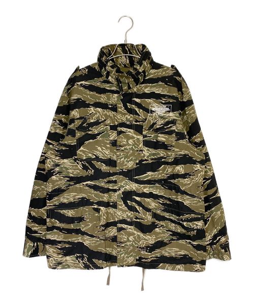 NEIGHBORHOOD（ネイバーフッド）NEIGHBORHOOD (ネイバーフッド) WIND AND SEA (ウィンド アンド シー) CAMOUFLAGE M-65 JACKET オリーブ サイズ:Lの古着・服飾アイテム