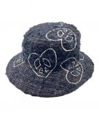 READYMADEレディメイド）の古着「TWEED BUCKET HAT」｜ブラック