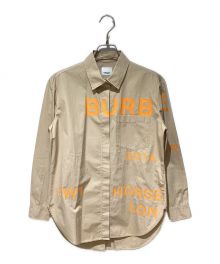 BURBERRY（バーバリー）の古着「ホースフェリーシャツ」｜カーキ