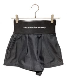 ALEXANDER WANG（アレキサンダーワン）の古着「キュロットショートパンツ」｜ブラック