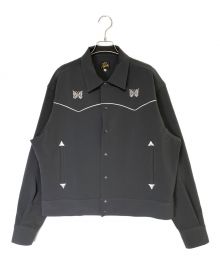 Needles×STUDIOS（ニードルズ×ステュディオス）の古着「Piping Cowboy Jacket」｜グレー