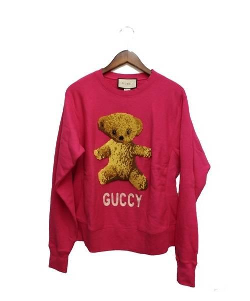 中古 古着通販 Gucci グッチ テディベアトレーナー ピンク サイズ Xs ブランド 古着通販 トレファク公式 Trefac Fashion