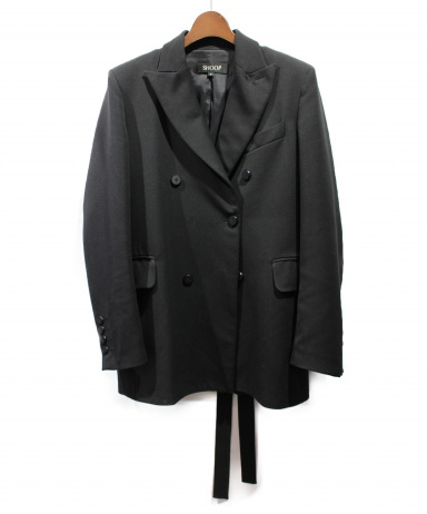 [中古]shoop(シュープ)のメンズ アウター・ジャケット Bill Blazer Black 6Bダブルジャケット