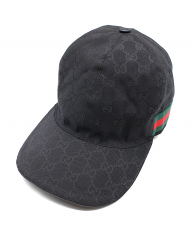 [中古]GUCCI(グッチ)のメンズ 帽子 GG柄ベースボールキャップ